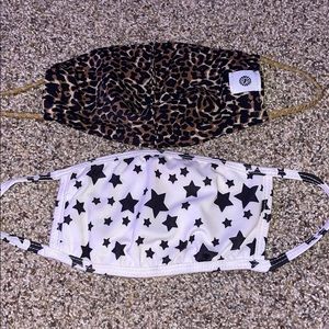 two face masks ( $10 for both )